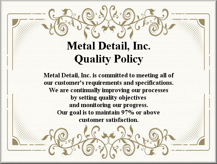 Our Quality Policy statement